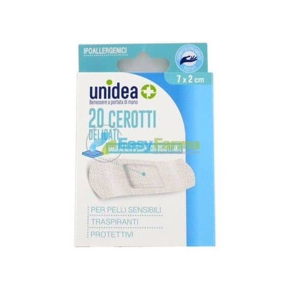 Cerotto Unidea Misura Media 7 X 2 Cm Tessuto Non Tessuto 20pezzi | Acquista Online su Farmaclick
