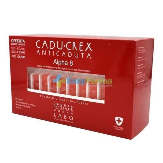 Cadu Crex Alpha-8-caduta Iniziale Donna 40 Fiale 3,5 Ml | Acquista Online su Farmaclick