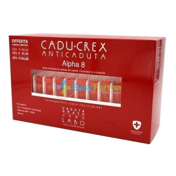 Cadu Crex Alpha-8-caduta Grave Uomo 40 Fiale 3,5 Ml | Acquista Online su Farmaclick