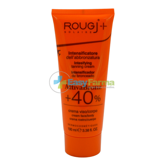 Rougj+ Attiva Bronz +40% Intensificatore di Abbronzatura 100 Ml | Acquista Online su Farmaclick