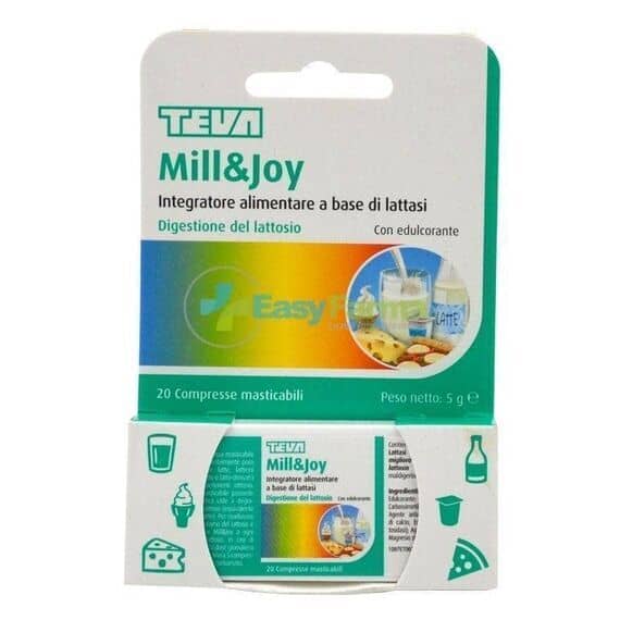 Mill&joy Teva 20 Compresse Masticabili | Acquista Online su Farmaclick