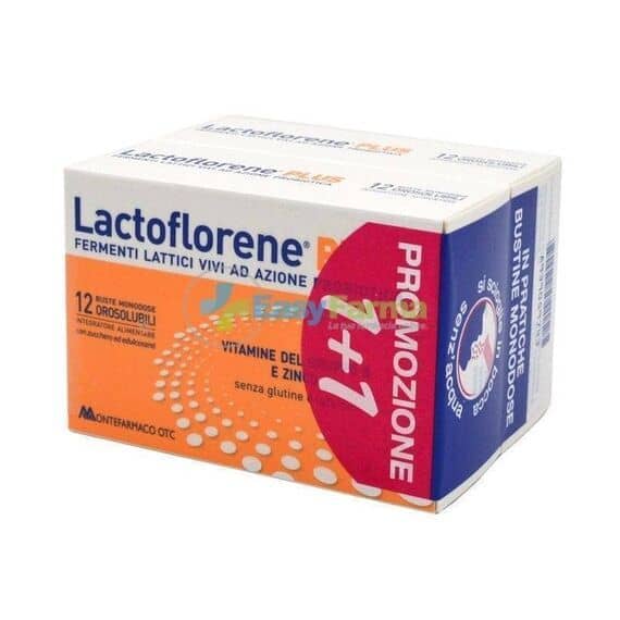 Lactoflorene Plus Fermenti Lattici Vivi 12 Bustine + 12 Bustine Omaggio | Acquista Online su Farmaclick