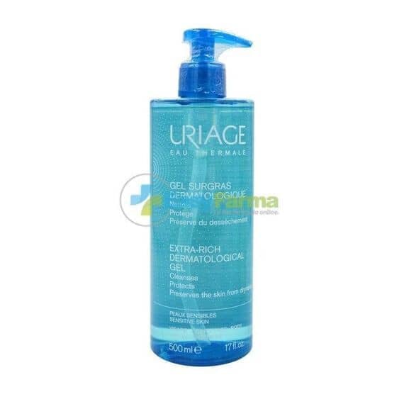 Uriage Gel Surgras Liquido Dermatologico per Pelli Sensibili 500 Ml | Acquista Online su Farmaclick