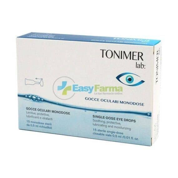 Tonimer Lab Gocce Oculari Monodose 15 Flaconcini da 0,5 Ml | Acquista Online su Farmaclick