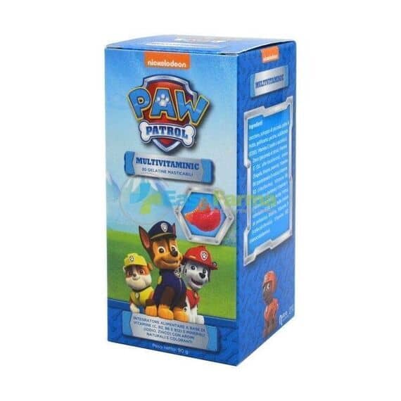 Paw Patrol Integratore Alimentare Multivitaminico 30 Gelatine Masticabili | Acquista Online su Farmaclick