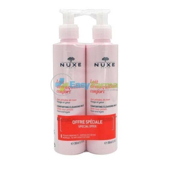 Nuxe Latte Struccante Comfort Viso e Occhi 200 Ml + 200 Ml Offerta Speciale | Acquista Online su Farmaclick