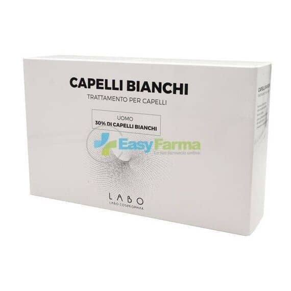 Capelli Bianchi Trattamento per Capelli Capelli Bianchi 30%uomo 20 Fiale da 3,5 Ml | Acquista Online su Farmaclick