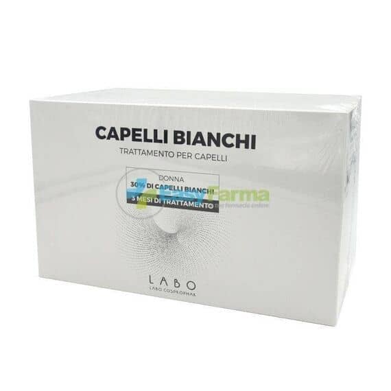 Capelli Bianchi Trattamento per Capelli Capelli Bianchi 30%cura 3 Mesi Donna 60 Fiale da 3,5 Ml | Acquista Online su Farmaclick