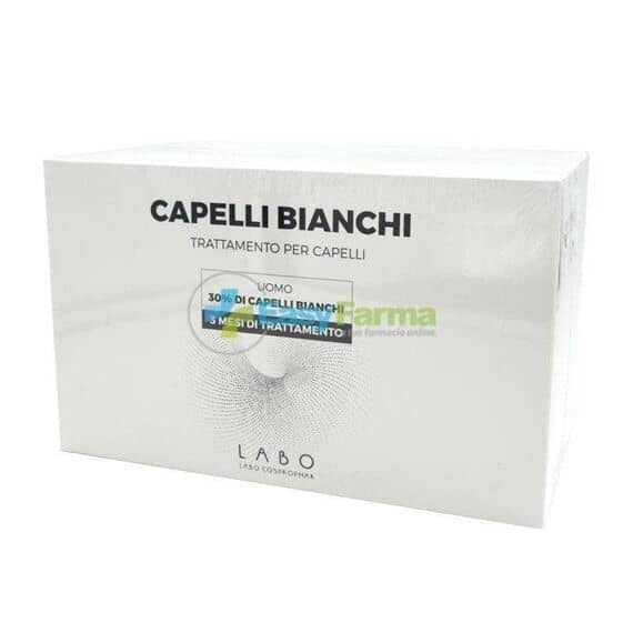 Capelli Bianchi Trattamento per Capelli Capelli Bianchi 30%cura 3 Mesi Uomo 60 Fiale da 3,5 Ml | Acquista Online su Farmaclick