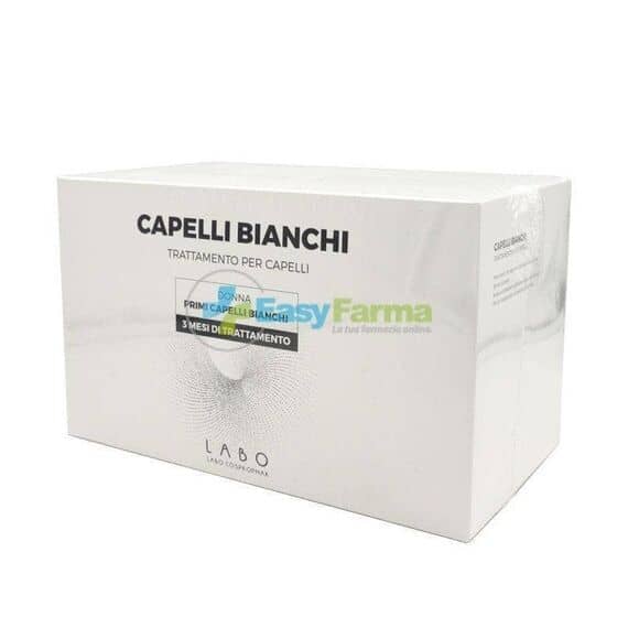 Labo Capelli Bianchi Trattamento per Capelli Donna Primi Capelli Bianchi 60 Fiale da 3,5 Ml | Acquista Online su Farmaclick