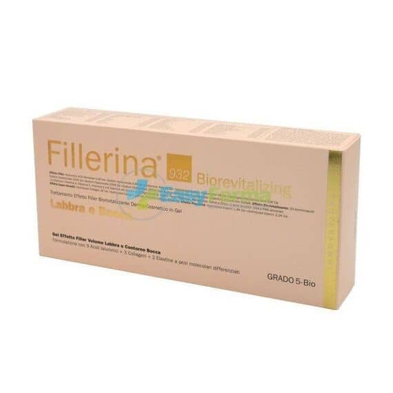 Fillerina 932 Labbra e Bocca Gel Biorevitalizing Grado 5-biolip Massage Tip 7 Ml | Acquista Online su Farmaclick