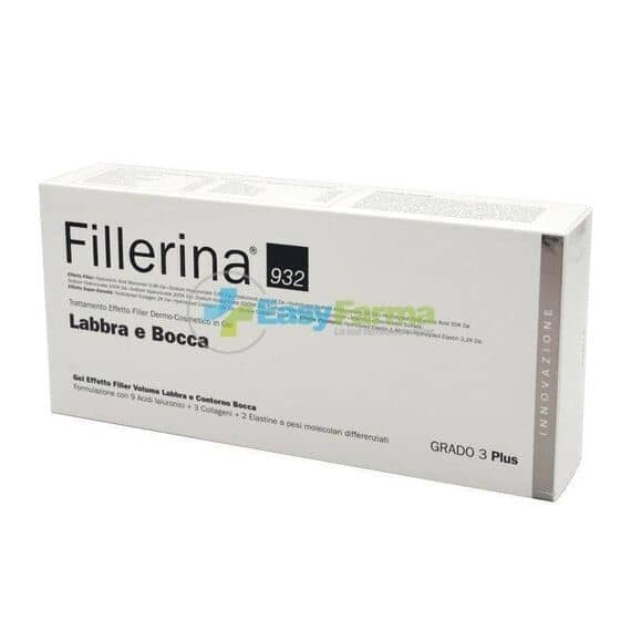 Fillerina 932 Labbra e Bocca Gel Base Grado 3 Plus Lip Massage Tip 7 Ml | Acquista Online su Farmaclick