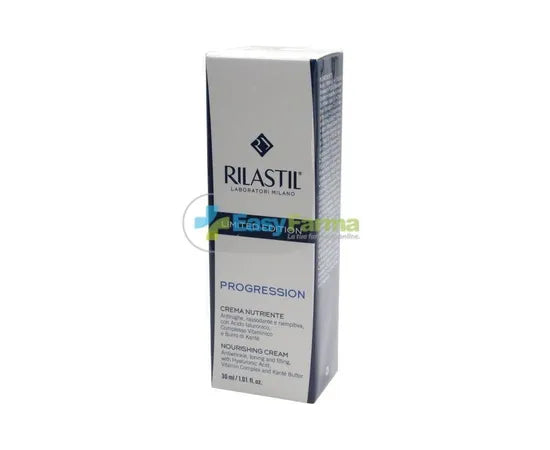 Rilastil Progression Reichhaltige Anti-Falten Gesichtscreme 30 ml Limitierte Edition