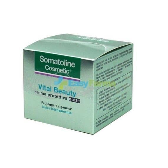Somatoline Cosmetic Vital Beauty Crema Protettiva Notte 50 Ml | Acquista Online su Farmaclick