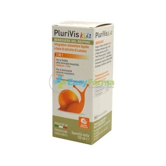 Plurivis Kids Benessere del Respiro Integratore Alimentare Liquido 150 Ml Gusto Arancia | Acquista Online su Farmaclick