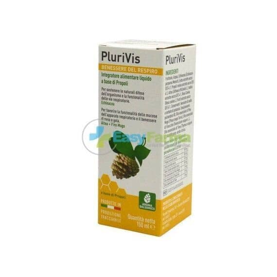 Plurivis Benessere del Respiro Integratore Alimentare Liquido a Base di Propoli 150 Ml Aroma Balsamico | Acquista Online su Farmaclick