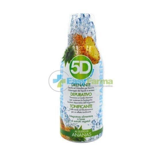 Depuradren 5d Integratore Alimentare Drenante Al Gusto di Ananas 500 Ml | Acquista Online su Farmaclick