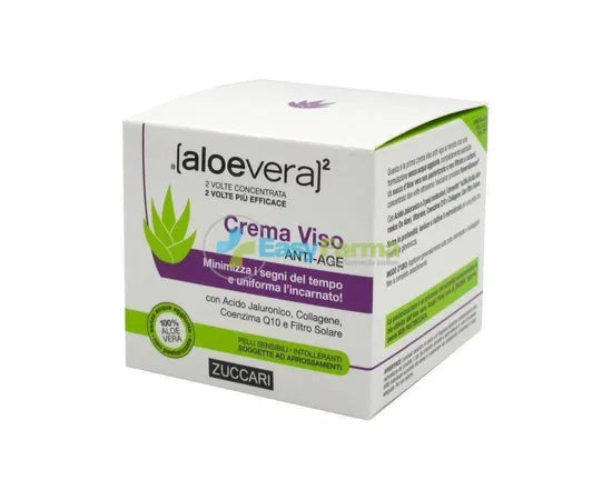 Zuccari Aloevera Crema Viso Anti Age 50 Ml