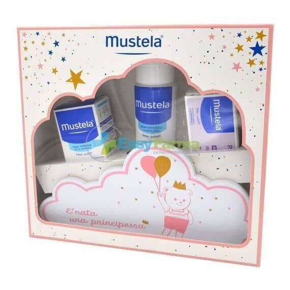 Mustela Cofanetto con Detergente Delicato, Hydra Bebã¨ Crema Viso e Pasta per il Cambio e in Regalo un Quadretto per la Cameretta Blu o Rosa | Acquista Online su Farmaclick