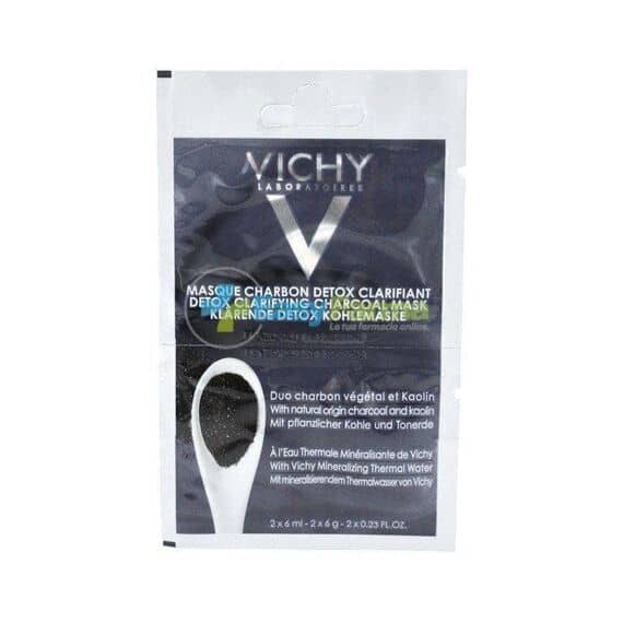 Vichy Maschera Al Carbone Purificante Effetto Detox 2x6 Ml | Acquista Online su Farmaclick