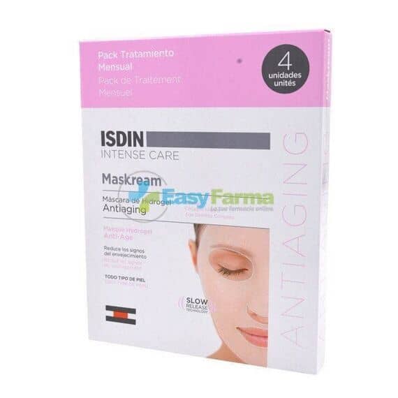Isdin Intense Care Maskream Maschera in Idrogel Antiaging 4 Pz | Acquista Online su Farmaclick