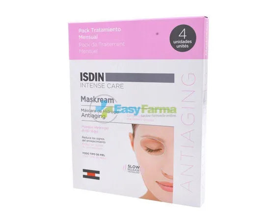Isdin Intense Care Maskream Anti-Aging Hydrogel-Maske 4 Stk