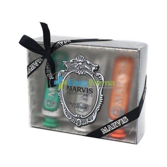 Marvis Flavour Kit Viaggio 3 Mini Dentifrici da 25 Ml | Acquista Online su Farmaclick