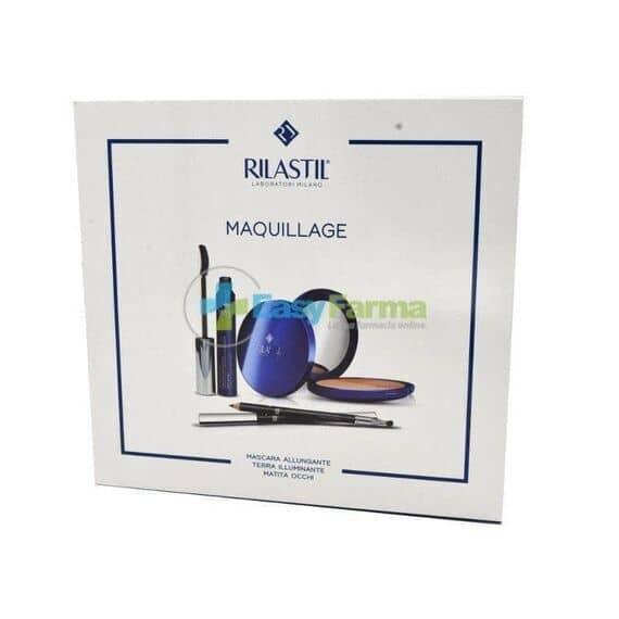 Rilastil Cofanetto Maquillage con Mascara Allungante Terra Illuminante e Matita Occhi | Acquista Online su Farmaclick