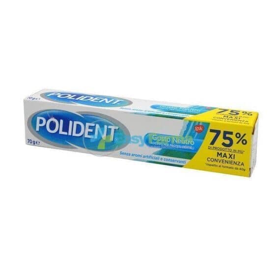 Polident Crema Adesiva per Protesi Dentali 70 G Gusto Neutro | Acquista Online su Farmaclick