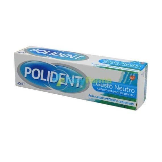 Polident Gusto Neutro Adesivo per Protesi Dentali 40 G | Acquista Online su Farmaclick