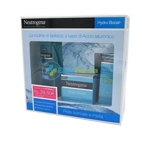 Neutrogena Cofanetto Hydro Boost Pelle Normale e Mista | Acquista Online su Farmaclick