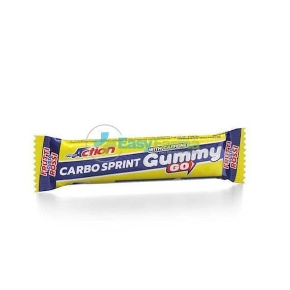 Proaction Carbo Sprint Gummy Baretta Energetica Gommosa con Carboidrati Veloci e Bcaa Gusto Frutti Rossi 30 G | Acquista Online su Farmaclick