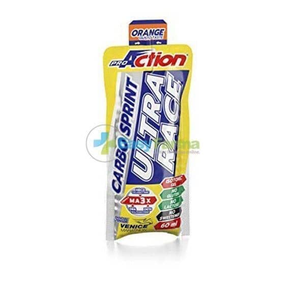 Proaction Carbo Sprint Ultra Race Integratore in Gel di Carboidrati Isotonico Gusto Arancia 60 Ml | Acquista Online su Farmaclick