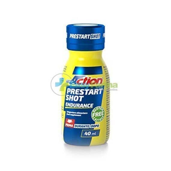 Proaction Prestart Shot Integratore Liquido di Arginina Ornitina Ginseng e Guaranã 40 Ml | Acquista Online su Farmaclick
