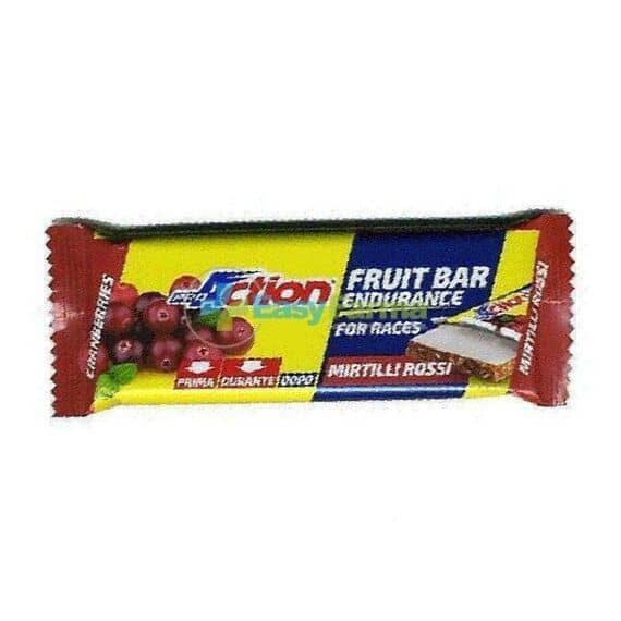 Proaction Fruit Bar Barretta Energetica Alla Frutta Gusto Mirtillo Rosso 40 G | Acquista Online su Farmaclick