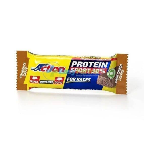 Proaction Protein Sport 30% Barretta Energetico-proteica Gusto Fondente Caffã¨ 35 G | Acquista Online su Farmaclick