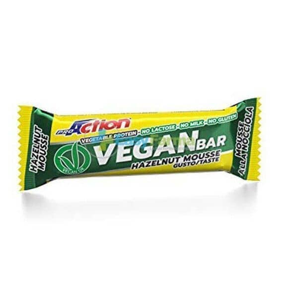 Proaction Vegan Bar Barretta Proteica Vegana Gusto Mousse Alla Nocciola 40 G | Acquista Online su Farmaclick