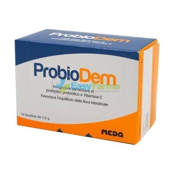 Probiodem Integratore Alimentare Prebiotico e Probiotico 14 Bustine | Acquista Online su Farmaclick