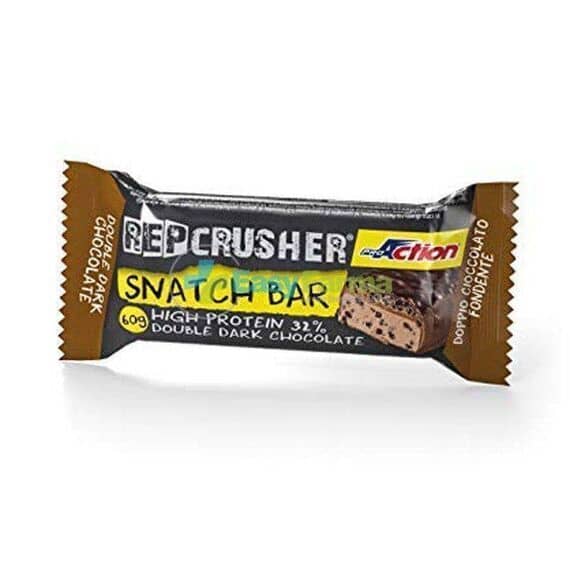 Proaction Rep Crusher Snatch Bar Barretta a Base di Proteine del Latte Gusto Doppo Cioccolato Fondente 60 G | Acquista Online su Farmaclick