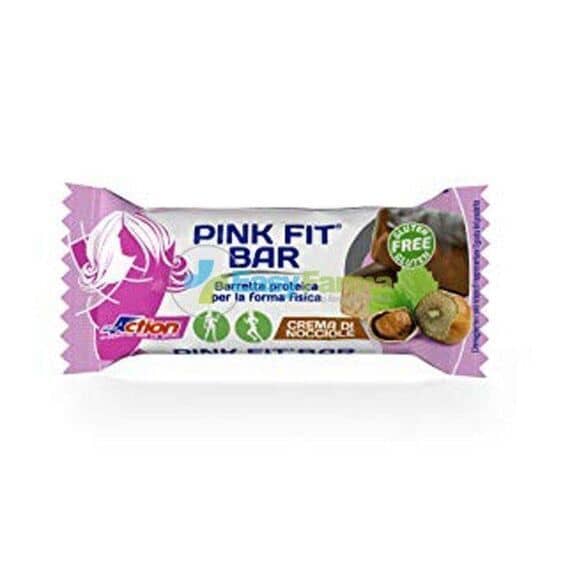 Proaction Pink Fit Bar Snack Proteico-glucidico con 99 Kcal Gusto Crema di Nocciola 30 G | Acquista Online su Farmaclick