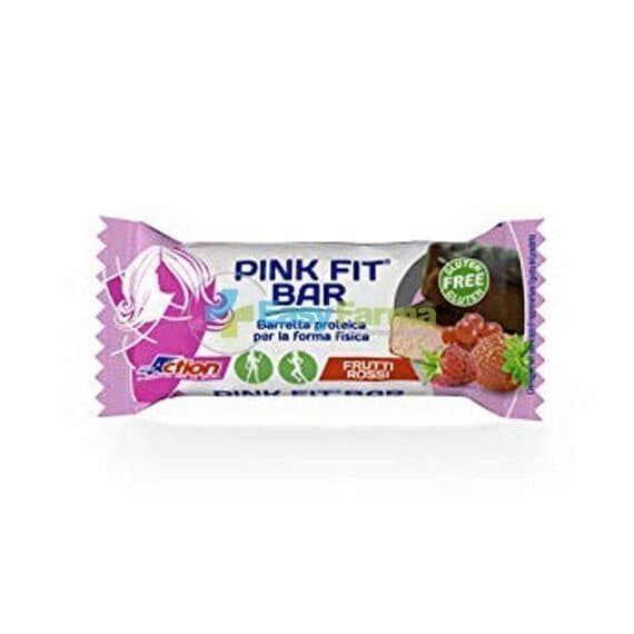 Proaction Pink Fit Bar Snack Proteico-glucidico con 99 Kcal Gusto Frutti Rossi 30 G | Acquista Online su Farmaclick