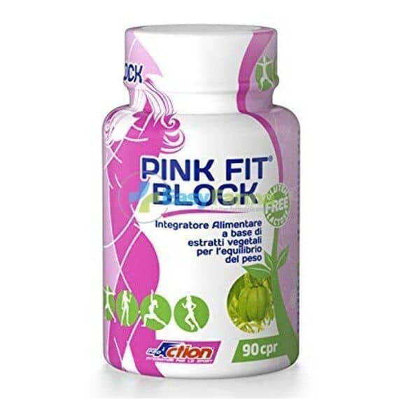 Proaction Pink Fit Block Integratore Alimentare per Ridurre L'assorbimento dei Grassi e Controllare il Senso di Fame 90 Compresse | Acquista Online su Farmaclick