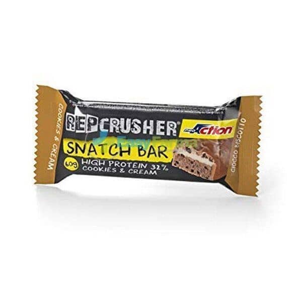 Proaction Rep Crusher Snatch Bar Barretta a Base di Proteine del Latte Gusto Ciocco Biscotto 60 G | Acquista Online su Farmaclick