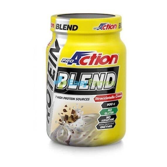 Proaction Protein Blend Integratore di Proteine e Vitamine Gusto Stracciatella 900 G | Acquista Online su Farmaclick