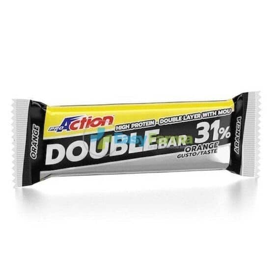 Proaction Double Bar 31% Barretta Proteica Gusto Arancia Caramello 60 G | Acquista Online su Farmaclick