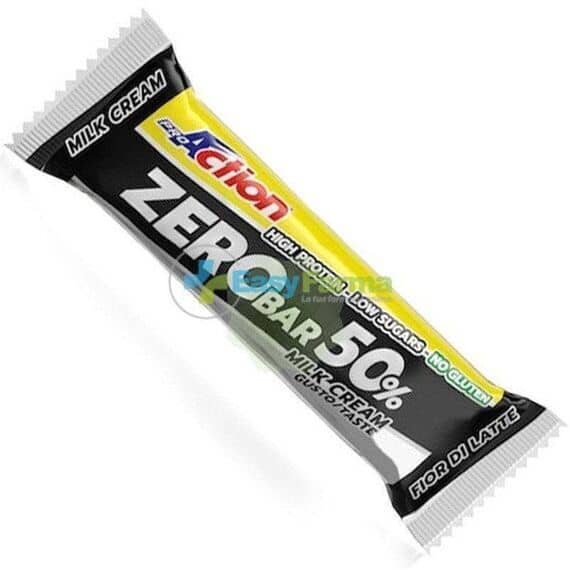Proaction Zero Bar 50% Barretta Iperproteica Gusto Fior di Latte 60 G | Acquista Online su Farmaclick