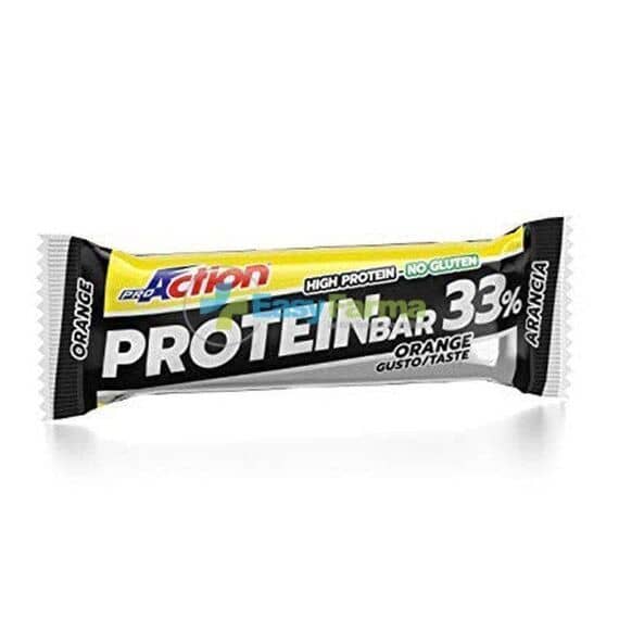 Proaction Protein Bar 33% Barretta Iperproteica con Proteine Carboidrati e Vitamine Gusto Arancia 50 G | Acquista Online su Farmaclick