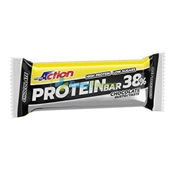 Proaction Protein Bar 38% Barretta Iperproteica con Proteine e Vitamine Gusto Cioccolato 80 G | Acquista Online su Farmaclick