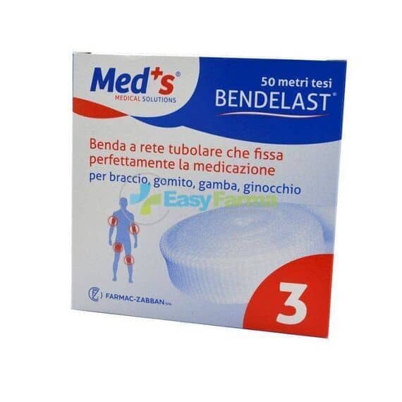 Med's Bendelast Benda a Rete Tubolare Che Fissa Perfettamente la Medicazione 50 Metri Tesi | Acquista Online su Farmaclick