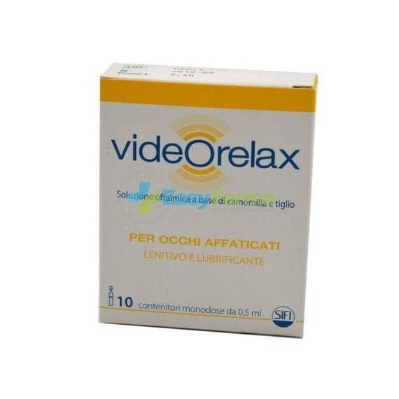 Collirio Videorelax One Lenitivo e Lubrificante Occhi Affaticati 10 Contenitori Monodose 0,5 Ml | Acquista Online su Farmaclick